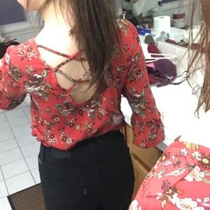 Floral blouse
